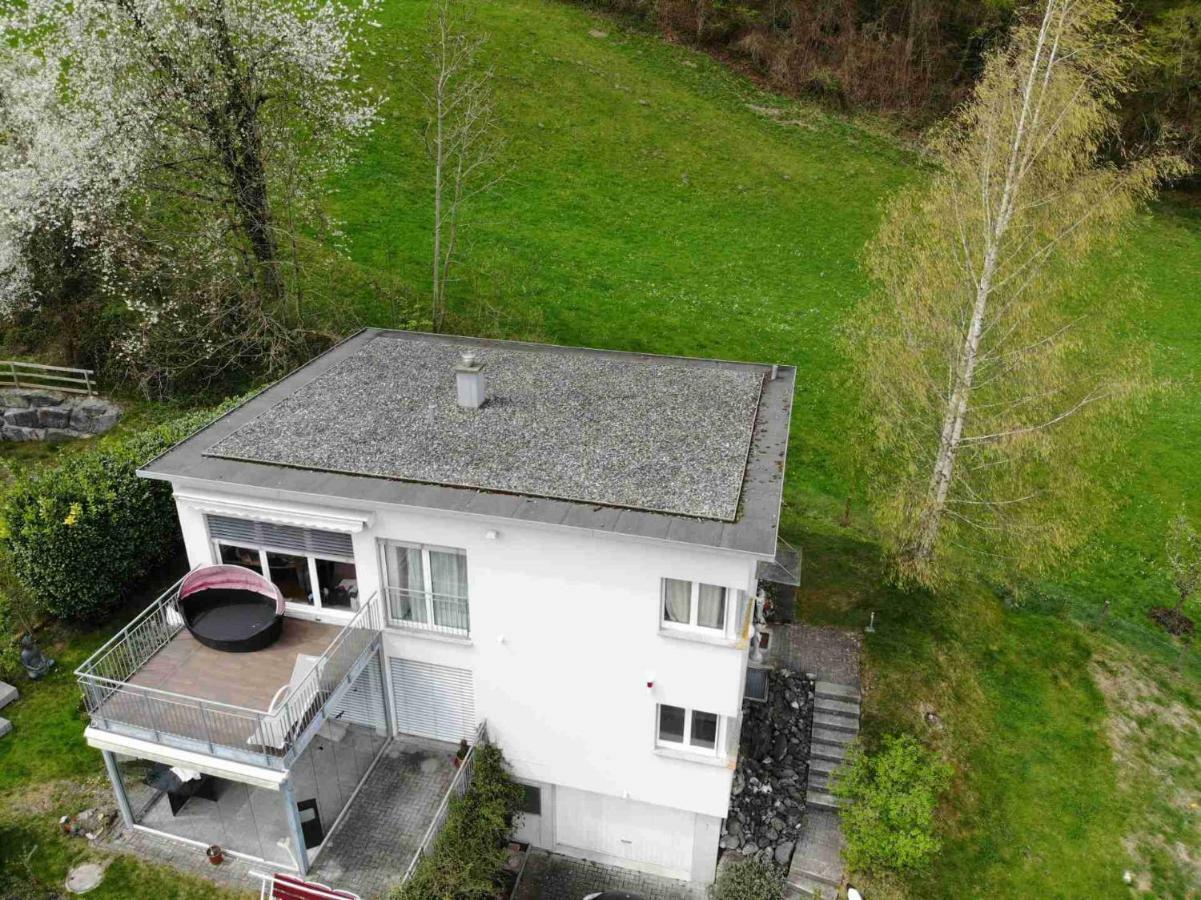 Alpen Panorama View Luxury House With Green Garden Buchs  Luaran gambar